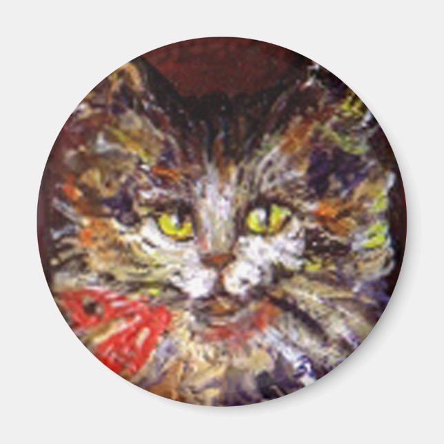 AIMANT PORTRAIT DE CHATON (Devant)
