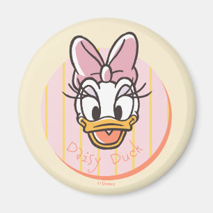 Aimant Portrait de Daisy Duck douce et ensoleillée