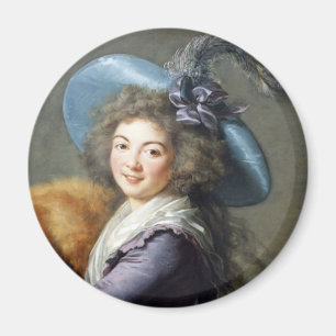 Aimant Portrait de Dame de la Révolution Française