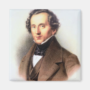 Aimant Portrait de Felix Mendelssohn (1809-47) (litho)