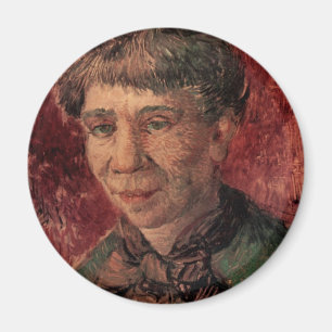 Aimant Portrait de femme Madame Tanguy, Vincent van Gogh