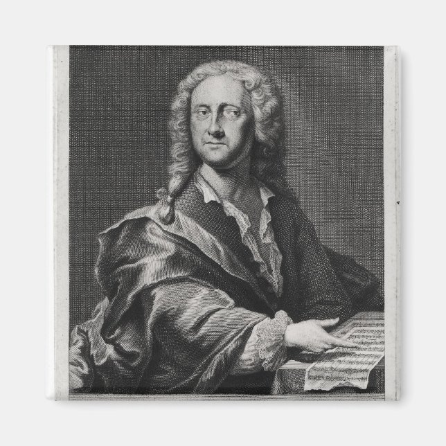 Aimant Portrait de Georg Philipp Telemann (Devant)