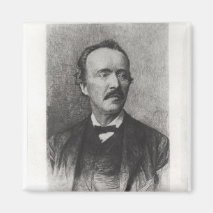 Aimant Portrait de Heinrich Schliemann