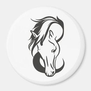 Aimant portrait de Horse,