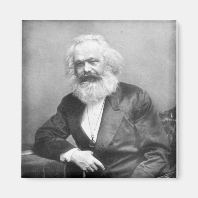 Aimant Portrait de Karl Marx (Devant)