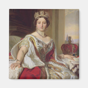 Aimant Portrait de la reine Victoria (1819-1901) 1859 (hu