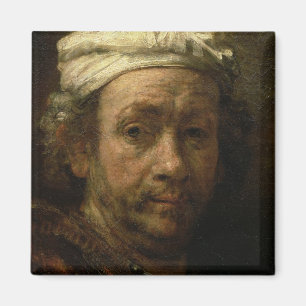 Aimant Portrait de l'artiste à son chevalet, détail de