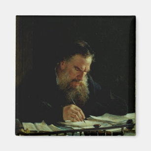 Aimant Portrait de Lev Tolstoy