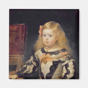 Aimant Portrait de l'Infanta Maria Marguerita 1654