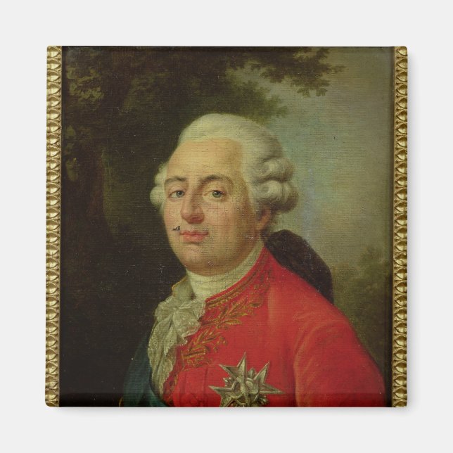Aimant Portrait de Louis XVI Roi de France (Devant)
