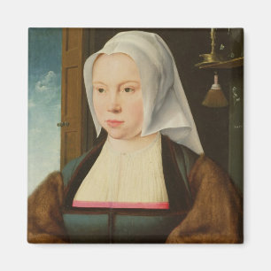 Aimant Portrait de Madame inconnue, 1527 (huile sur le
