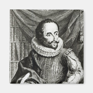 Aimant Portrait de Miguel de Cervantes Saavedra
