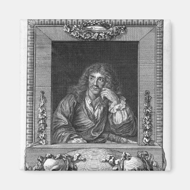 Aimant Portrait de Molière (Devant)