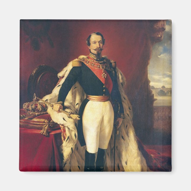 Aimant Portrait de Napoléon III Empereur de France (Devant)