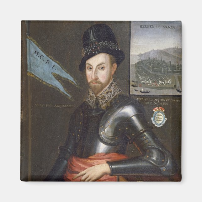 Aimant Portrait de Peregrine Bertie (Devant)