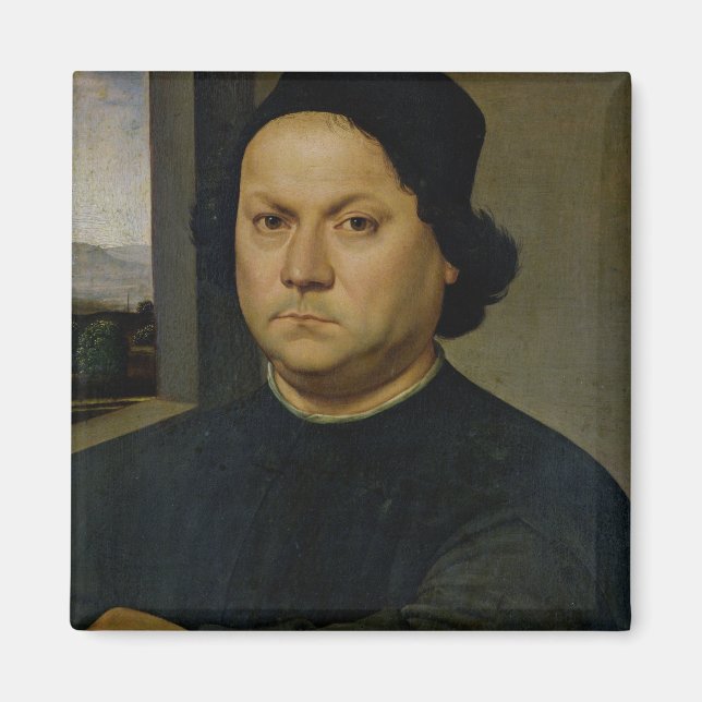 Aimant Portrait de Perugino, c.1504 (trempe sur bois) (Devant)