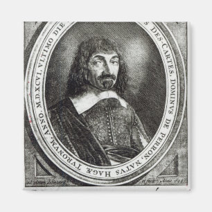 Aimant Portrait de Rene Descartes, 1644