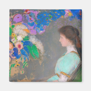 Aimant Portrait de Violette Heymann, Redon
