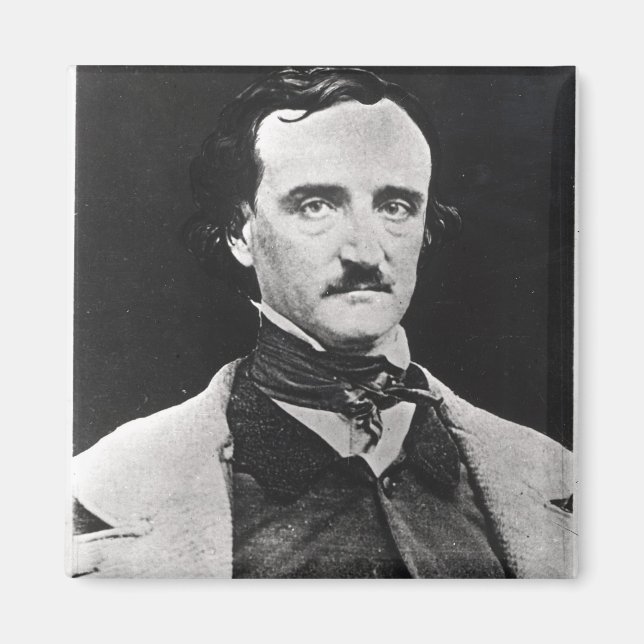 Aimant Portrait d'Edgar Allan Poe (Devant)