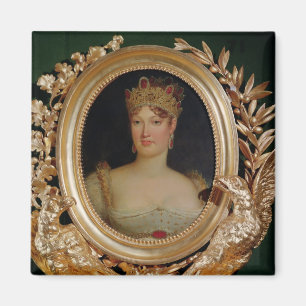 Aimant Portrait d'impératrice Marie-Louise de l'Autriche