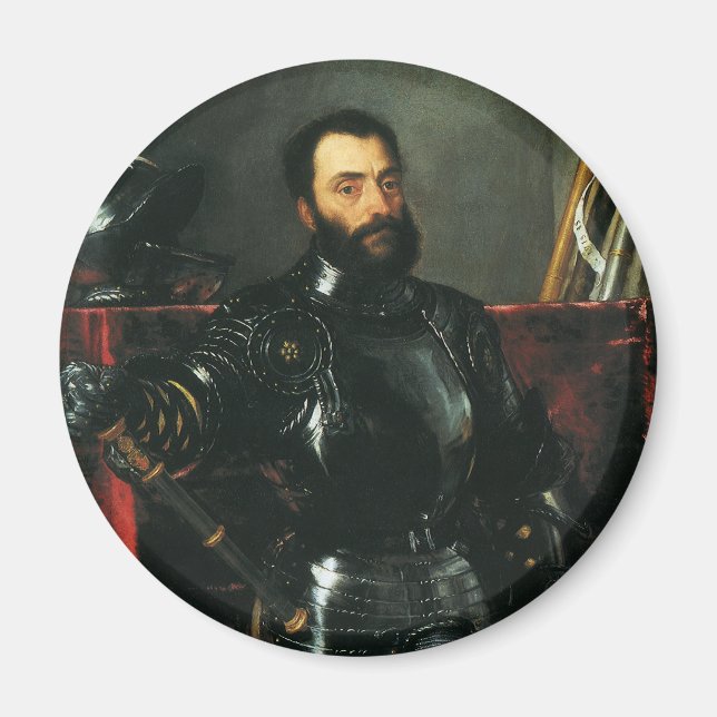 Aimant Portrait du duc d'Urbino par Titien (Devant)