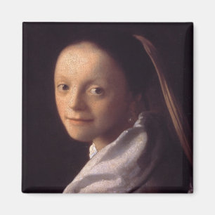 Aimant Portrait d'une jeune femme