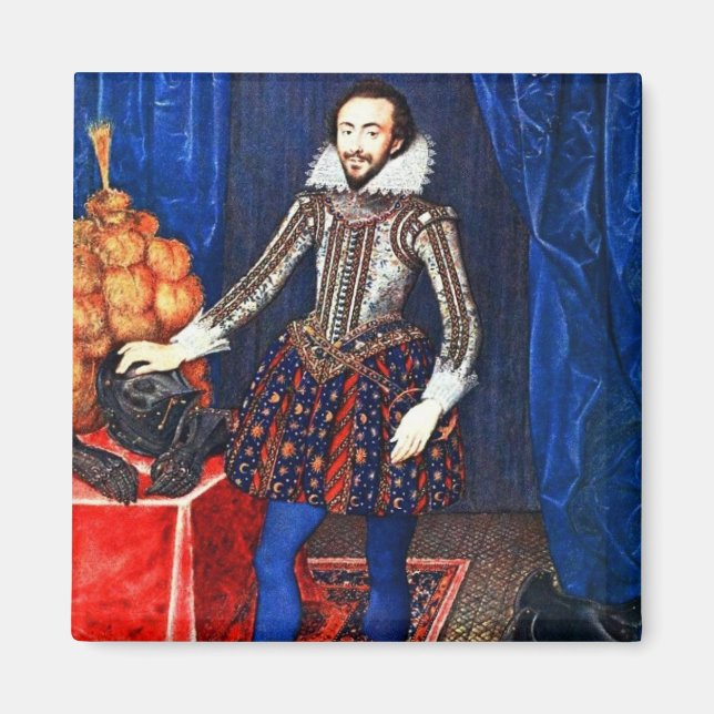 Aimant Portrait médiéval (Devant)
