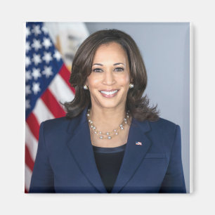 Aimant Portrait officiel de Kamala Harris