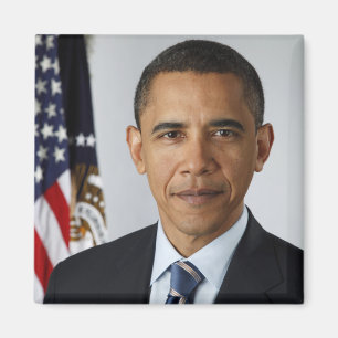 Aimant Portrait présidentiel de Barack Obama
