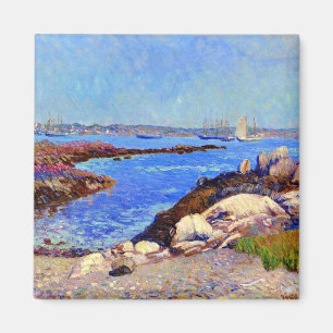 Aimant Portsmouth Harbour, NH fine art peinture,