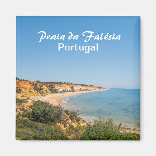 Aimant Portugal Praia da Falésia dans l'Algarve Souvenir