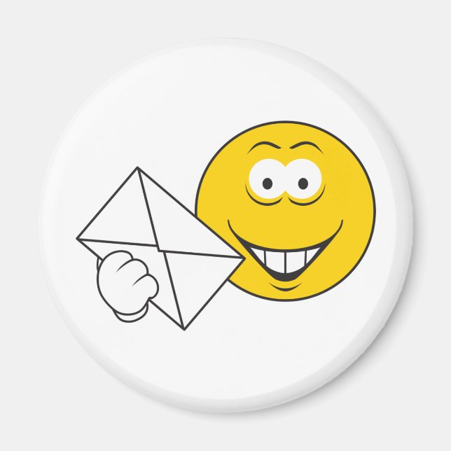 Aimant Postal Mailman Face (Devant)