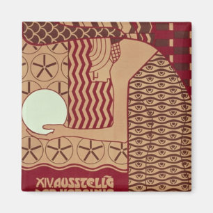 Aimant Poster pour la 14ème Exposition de Vienne