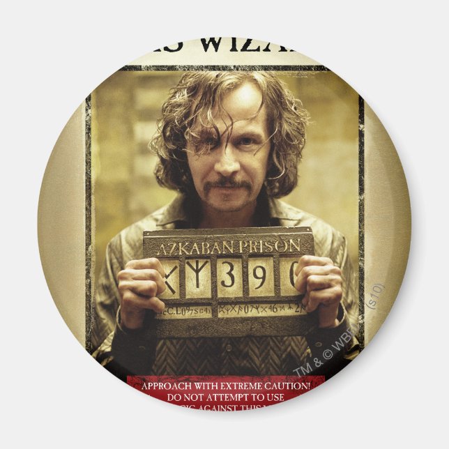 Aimant Poster Recherché noir Sirius (Devant)