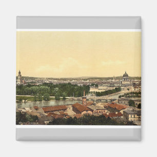 Aimant Potsdam, vue générale, Berlin, Allemagne rare Phot