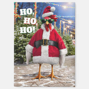 Aimant Poule de Noël