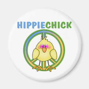 AIMANT POULET HIPPIE