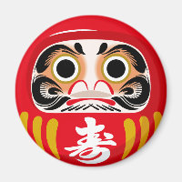 Poupée Daruma (charme traditionnel japonais de cha