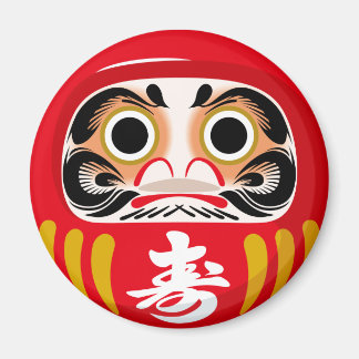Aimant Poupée Daruma (charme traditionnel japonais de cha