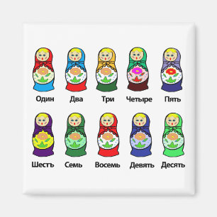 Aimant Poupée russe d'emboîtement (Matryoshka)