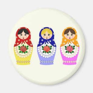 Aimant Poupées russes de matryoshka
