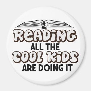 Aimant pour amateur de lecture de livres