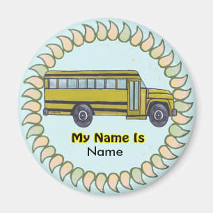 Aimant pour autobus scolaire