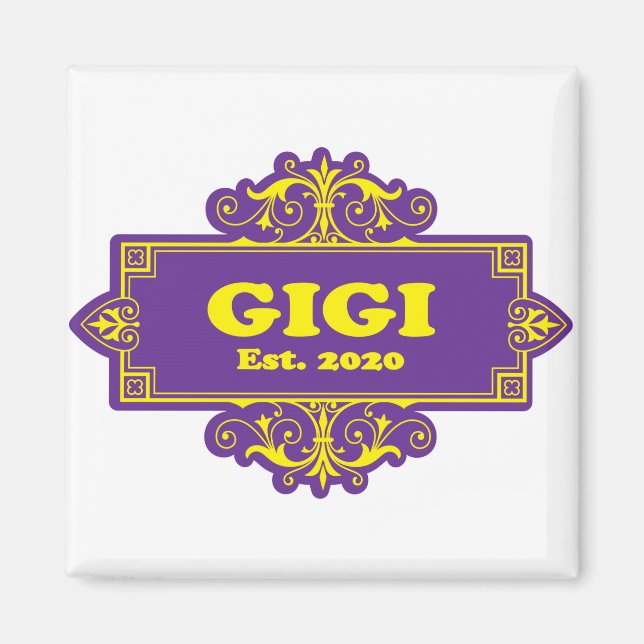 Aimant Pour Cette Spéciale "GiGi 2020" (Devant)