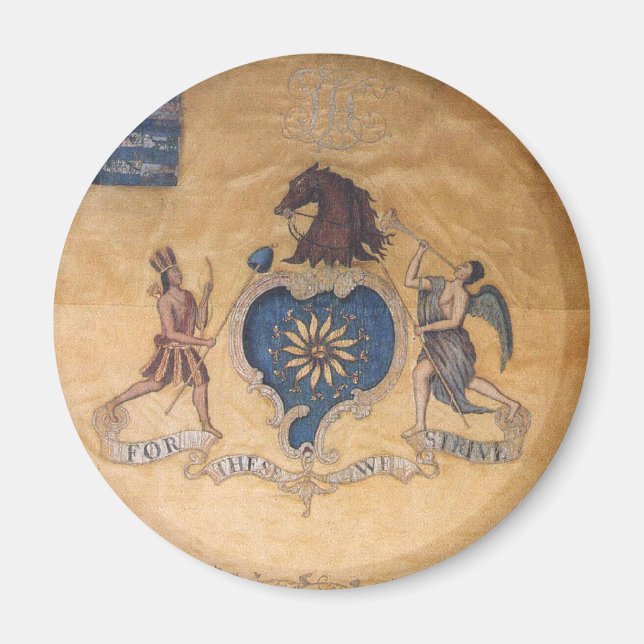 Aimant Pour ceux-ci, nous nous efforçons d'aimant frigo (Devant)