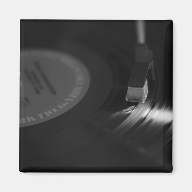Aimant pour enregistrement vinylique (Devant)