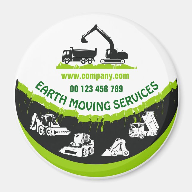 Aimant pour homme à main et les CAMIONS DE MOUVEME (Devant)