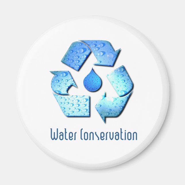 Aimant pour la conservation de l'eau (Devant)