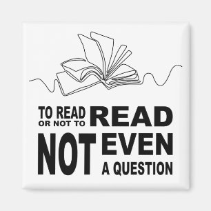 Aimant Pour lire ou ne pas lire 