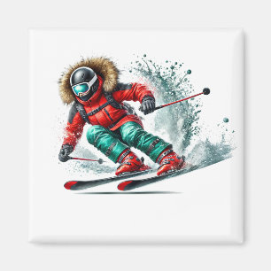 Aimant pour skieur